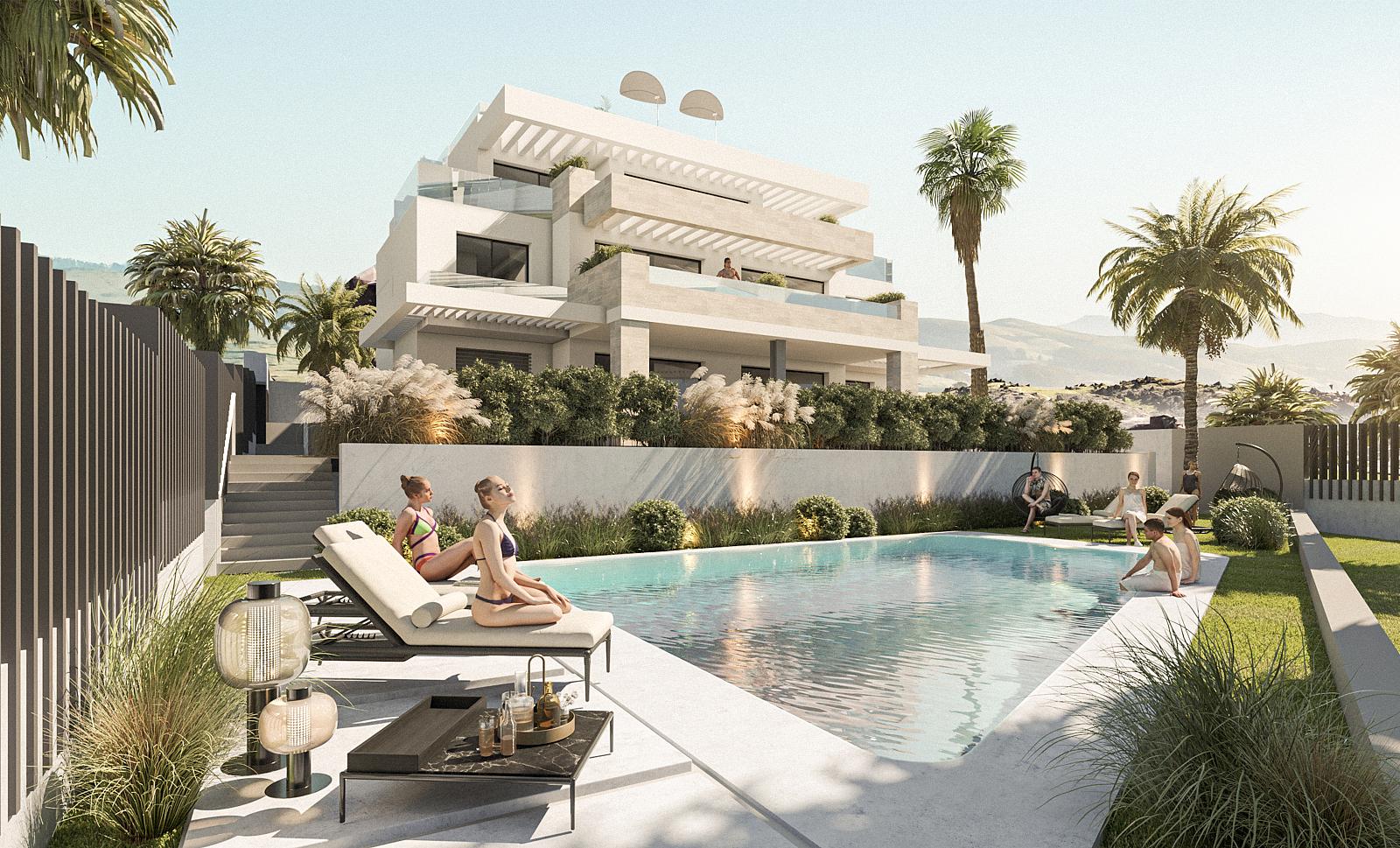 Apartments in Buenas Noches, Estepona — photograph 4