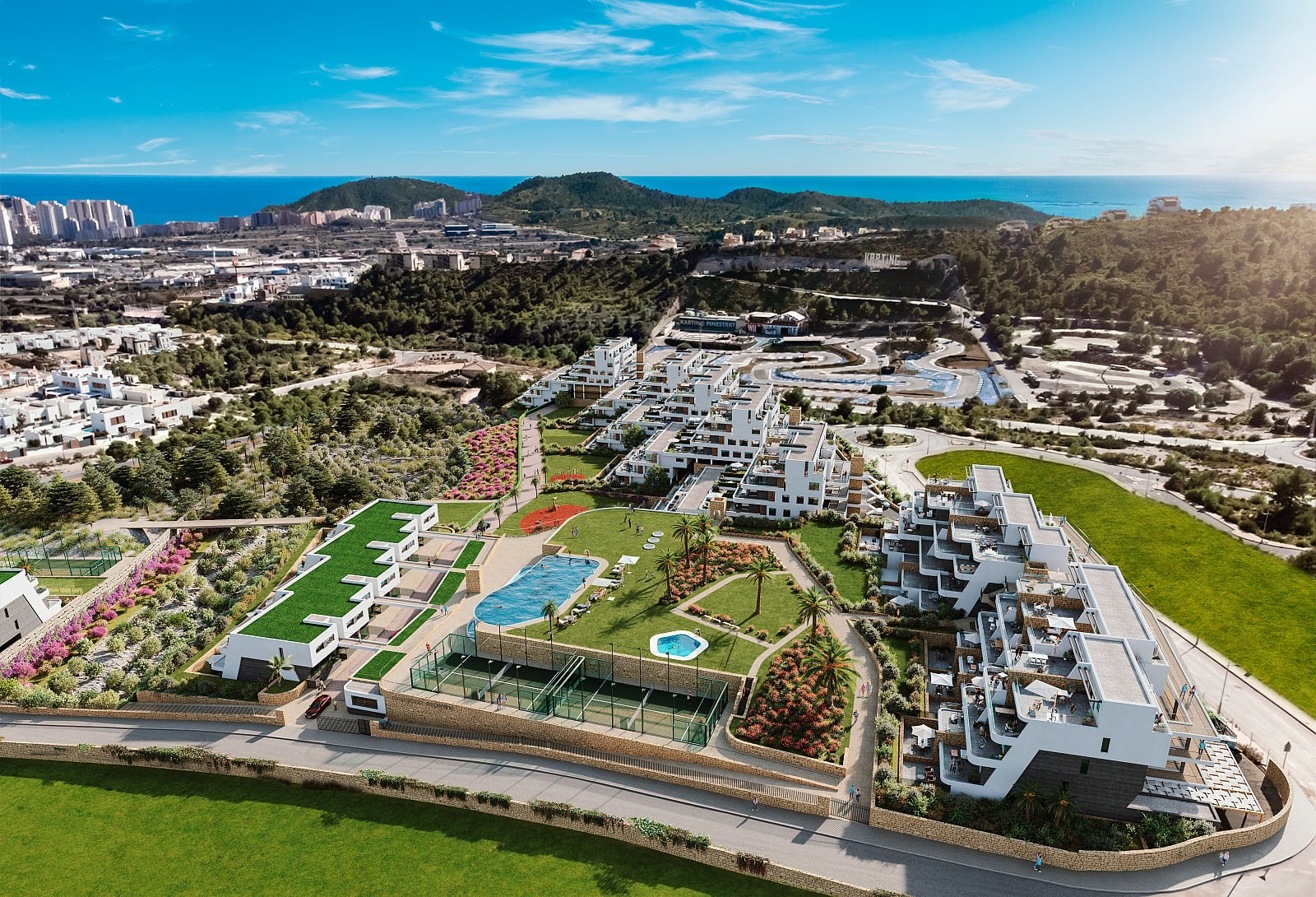 Apartments in Golf Bahía, Finestrat (ALC-00633)