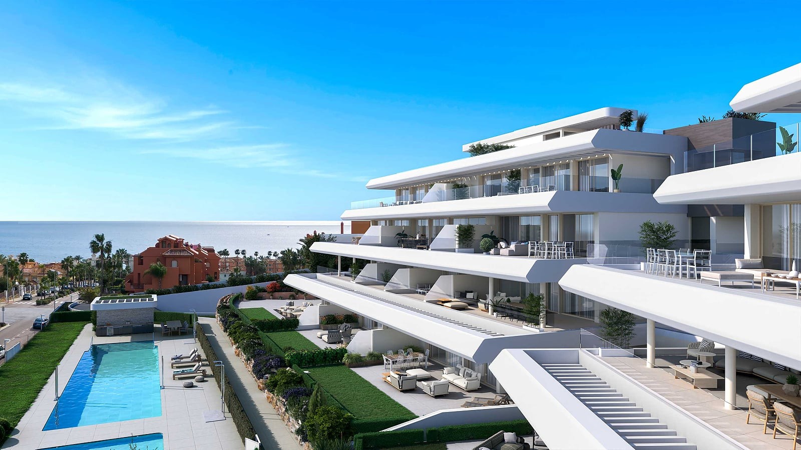 Apartments in Buenas Noches, Estepona (AGP-00900)